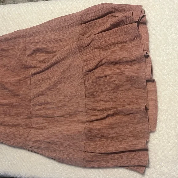 Altar'd State Womens Dress Ruffle Sleeve Dress Size Fall Dress Pockets Medium - Picture 7 of 8